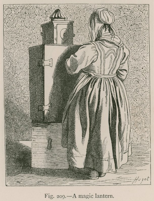A Magic Lantern by French School