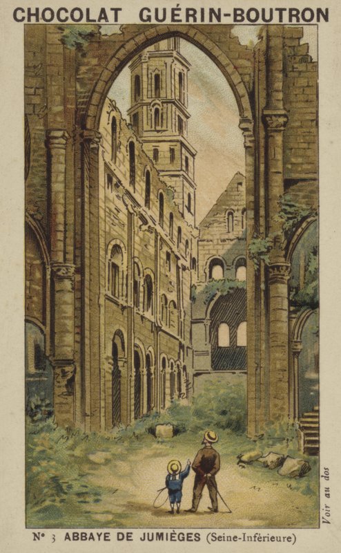 Abbaye de Jumieges, Seine-Inferieure by French School