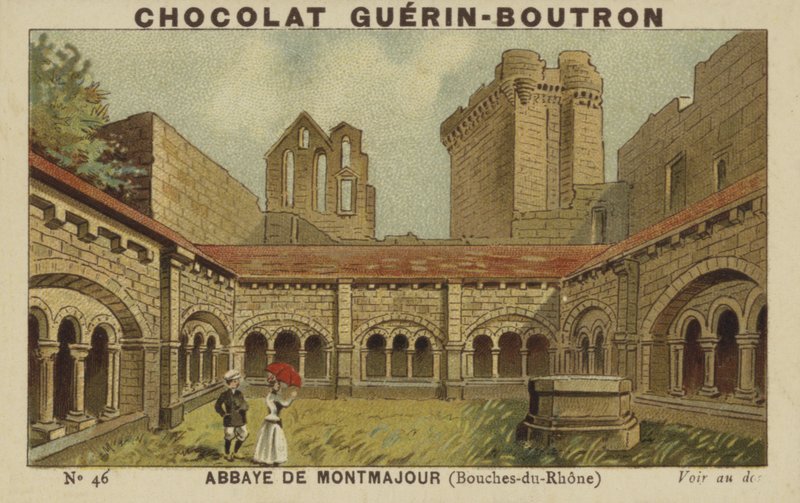 Abbey of Montmajour, Bouches-du-Rhone by French School