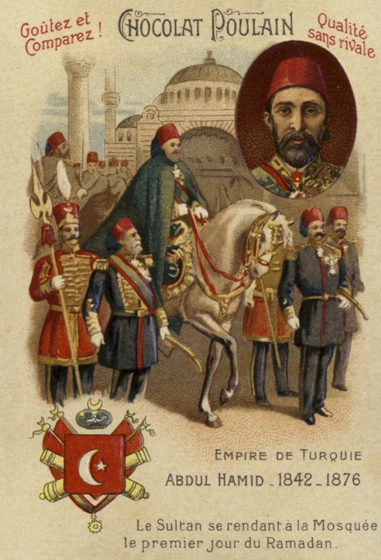 Abdul Hamid II, Sultan of the Ottoman Empire by French School