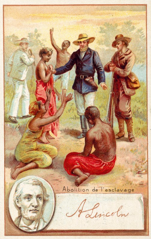 Abraham Lincoln and the abolition of slavery in the United States by French School