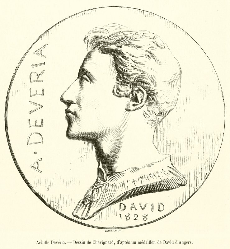Achille Deveria by French School