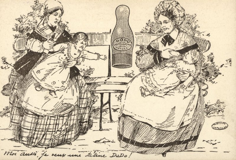 Advertisement for a baby