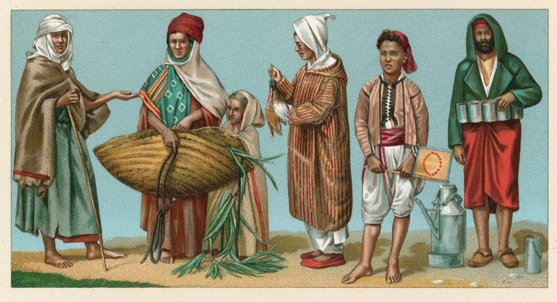 Africa Costume by French School