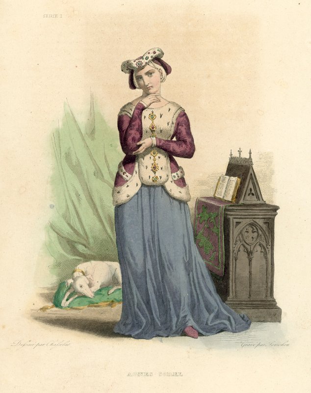 Agnes Sorel by French School