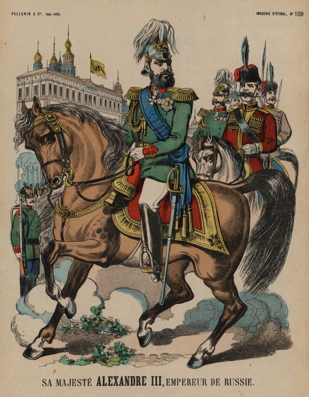 Alexander III, Tsar of Russia by French School