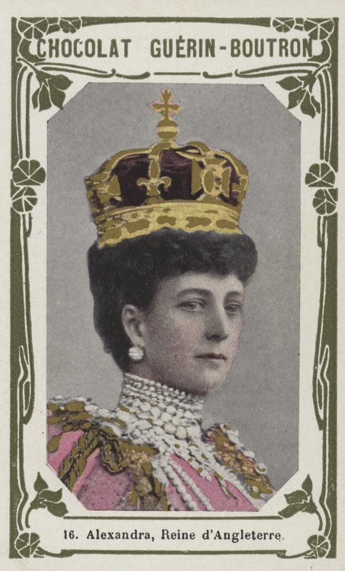 Alexandra, Queen of England by French School