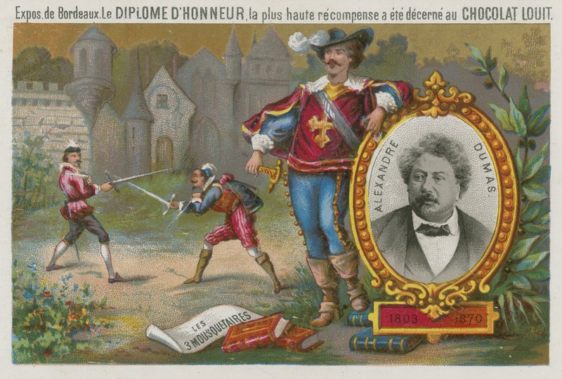 Alexandre Dumas (1803-1870) by French School