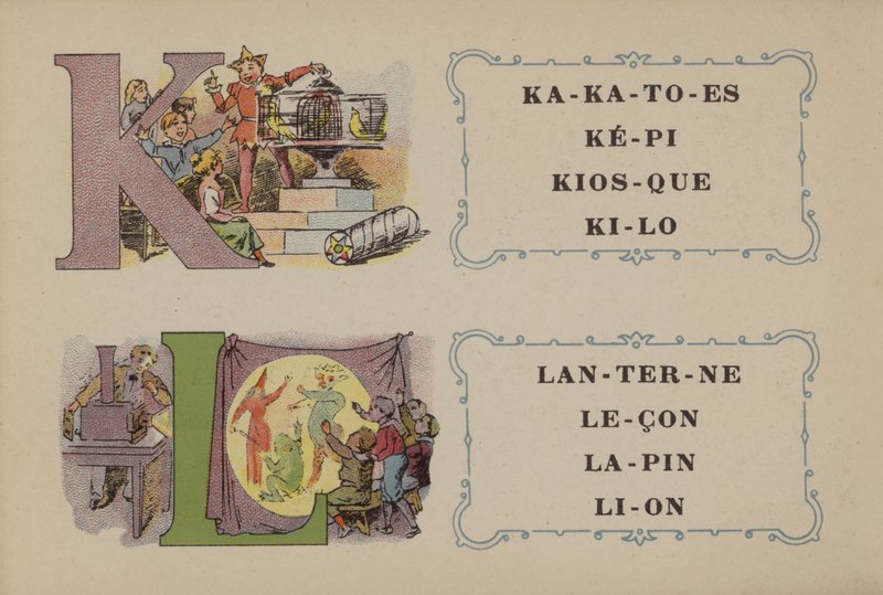 Alphabet De La Phosphatine Falieres by French School
