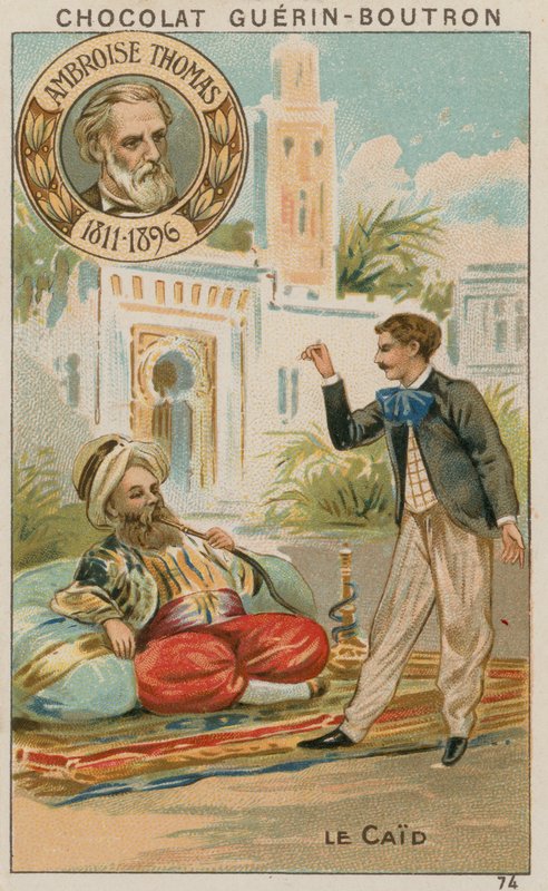 Ambroise Thomas, The Caid by French School