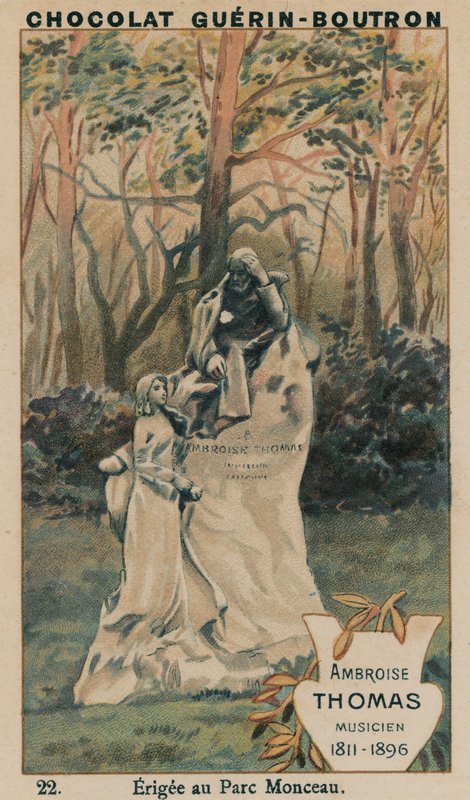 Ambroise Thomas, Musician, 1811-1896, Erected at Parc Monceau by French School