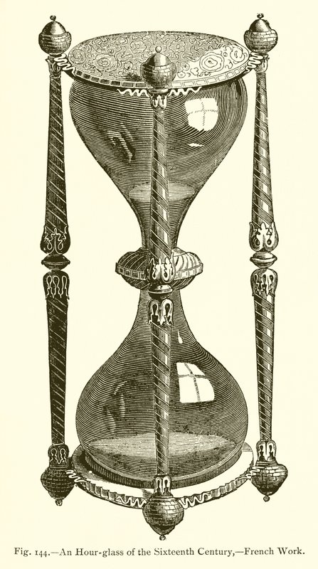 An Hourglass of the Sixteenth Century, French Work by French School