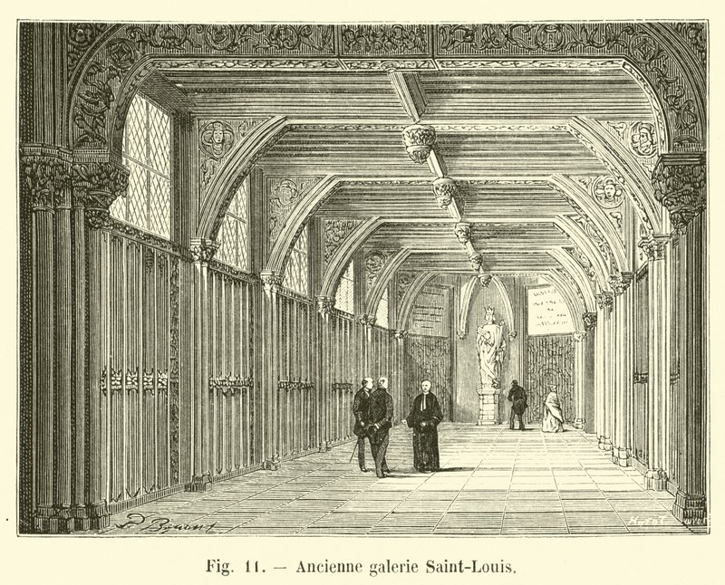 Former Saint-Louis Gallery by French School