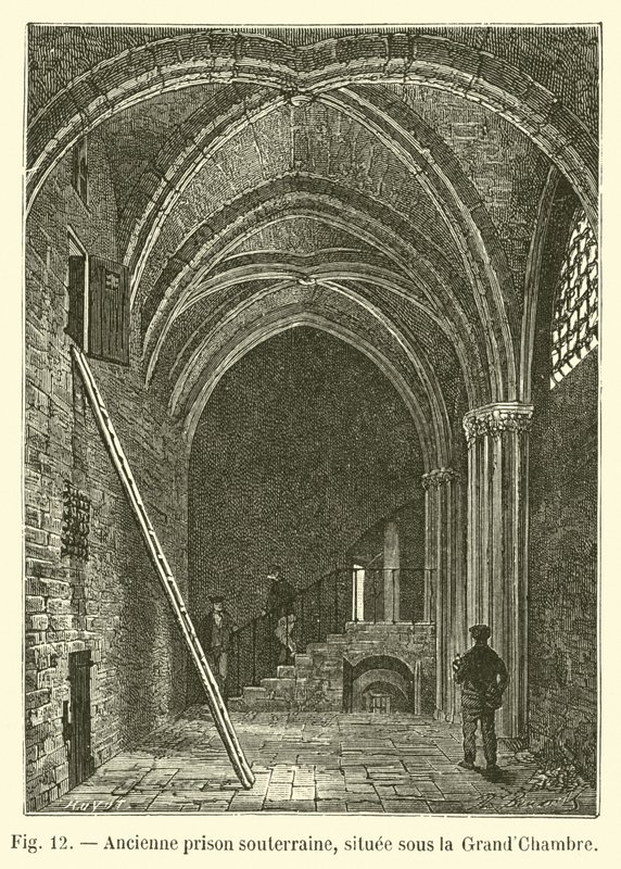 Former underground prison, located under the Great Chamber by French School