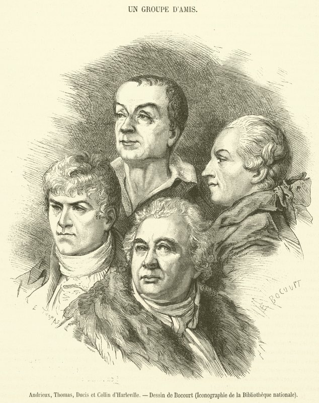 Andrieux, Thomas, Ducis and Collin d