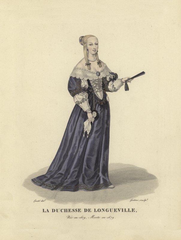 Anne Genevieve de Bourbon, Duchess of Longueville by French School