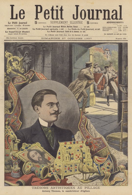 Antony Thomas, French burglar of churches by French School