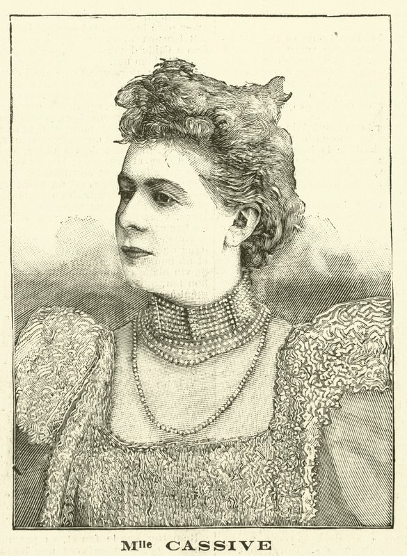 Armande Cassive, French Actress (engraving) by French School