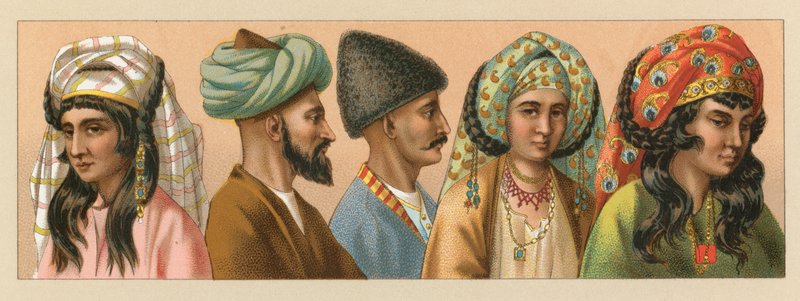 Asiatic Costume by French School