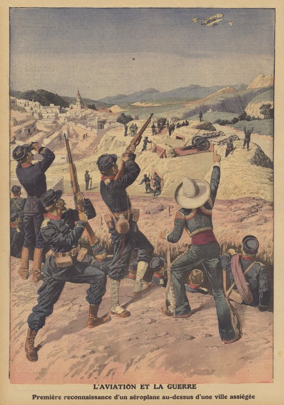 Aviation in war by French School