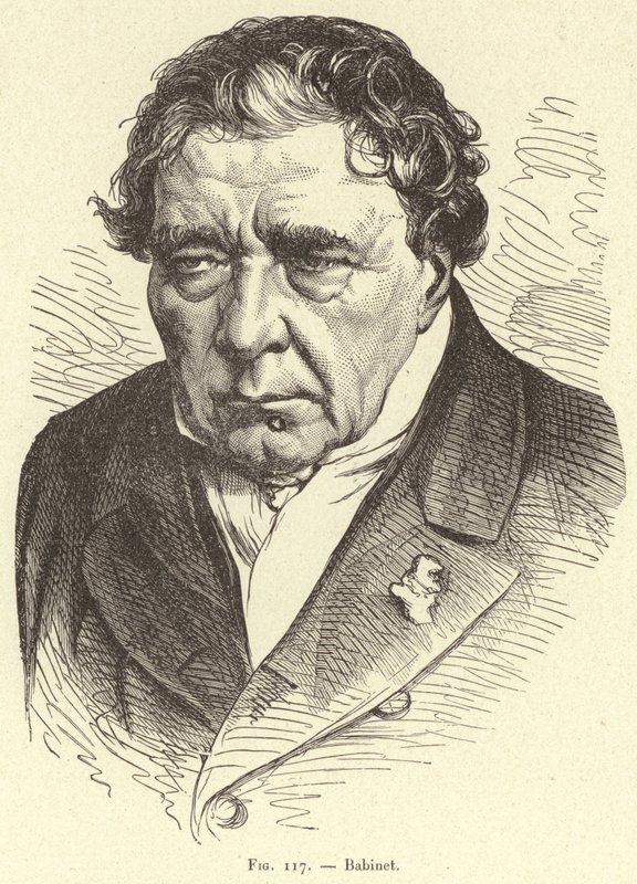 Babinet (engraving) by French School