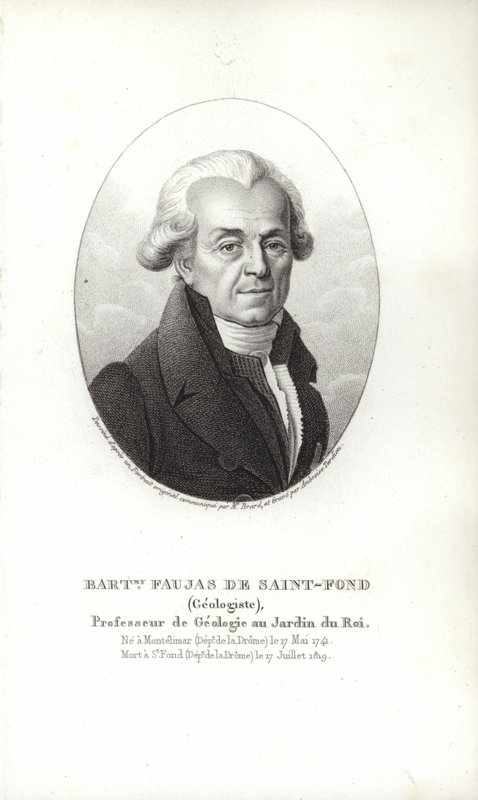Barthélemy Faujas de Saint-Fond by French School