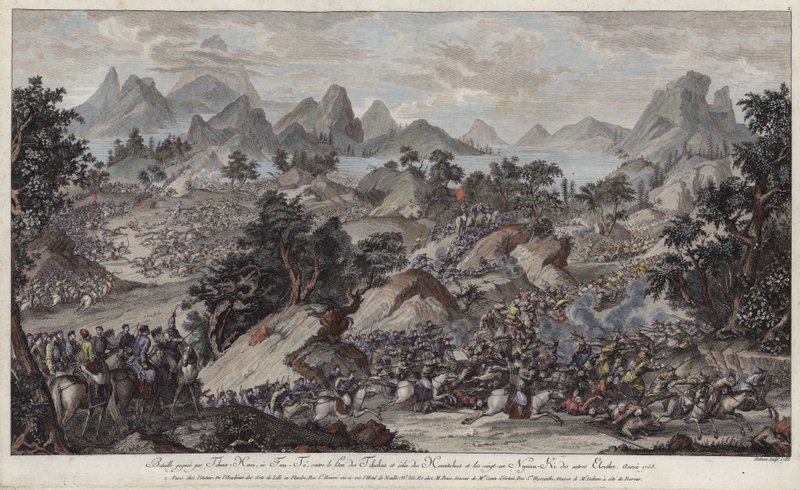 Battle of Qurman by French School