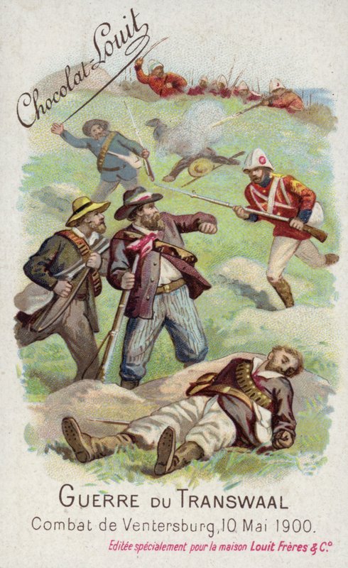 Battle of Ventersburg by French School