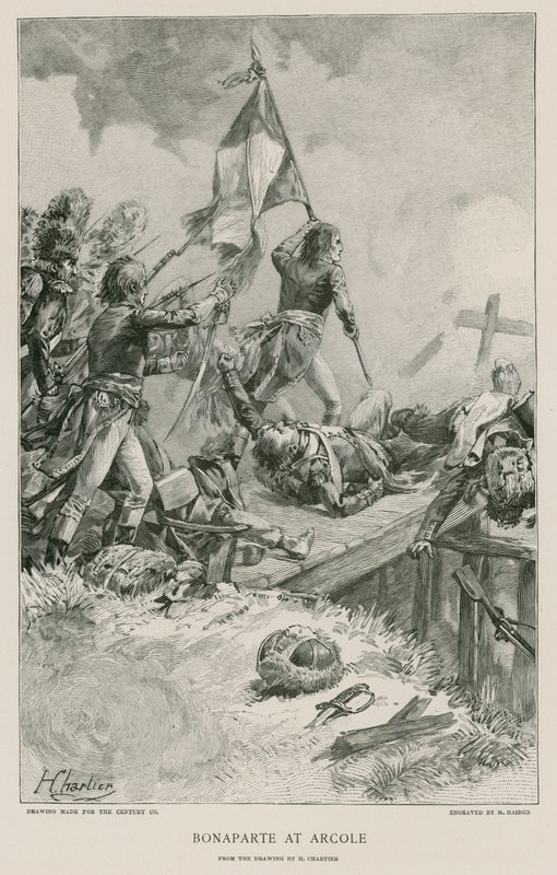 Bonaparte at Arcole by French School