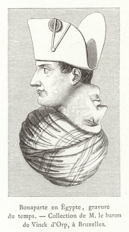 Bonaparte in Egypt by French School