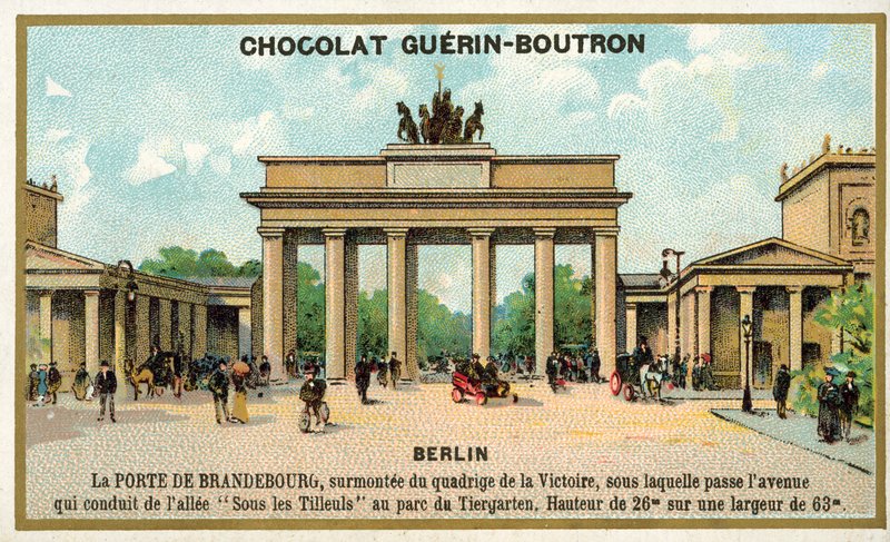 Brandenburg Gate, Berlin by French School