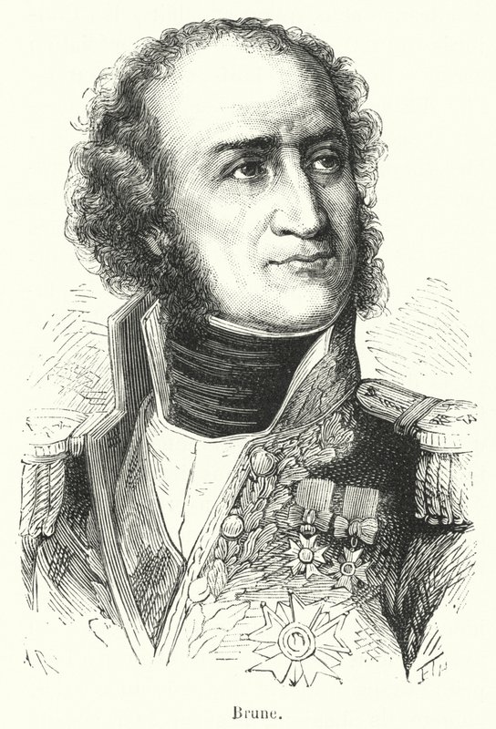 Brune (engraving) by French School