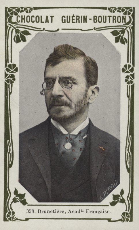 Brunetiere, French Academy by French School