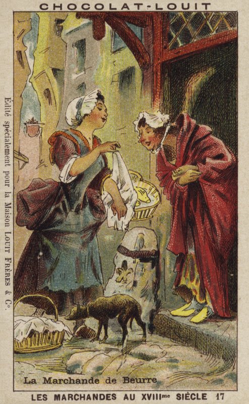Butter Seller, 18th Century by French School