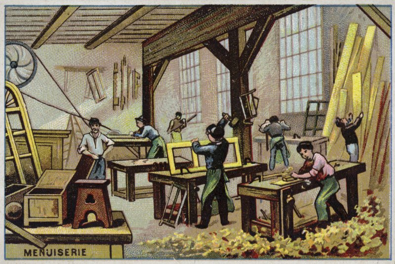 Carpentry by French School