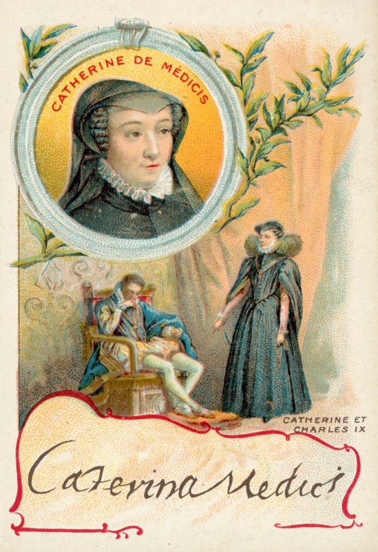 Catherine de Medici and Her Husband, Charles IX of France by French School