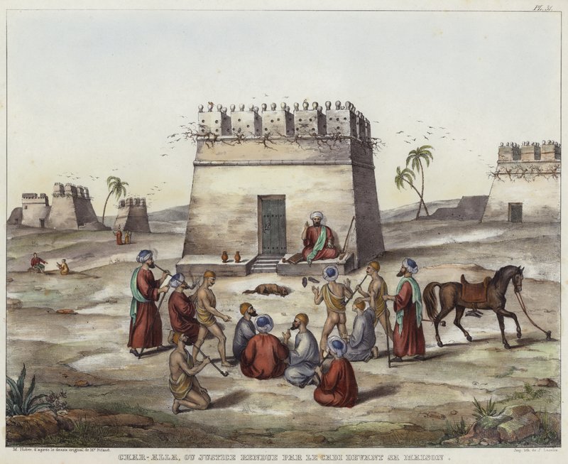 Char-Alla, or Justice Made by the Judge at His House by French School