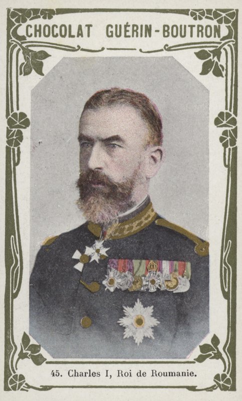 Charles I, King of Romania by French School
