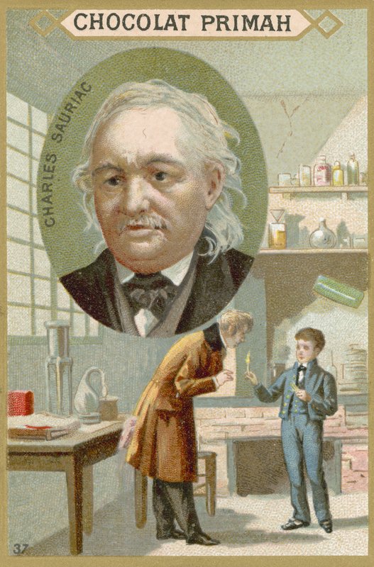 Charles Sauria, French Chemist by French School
