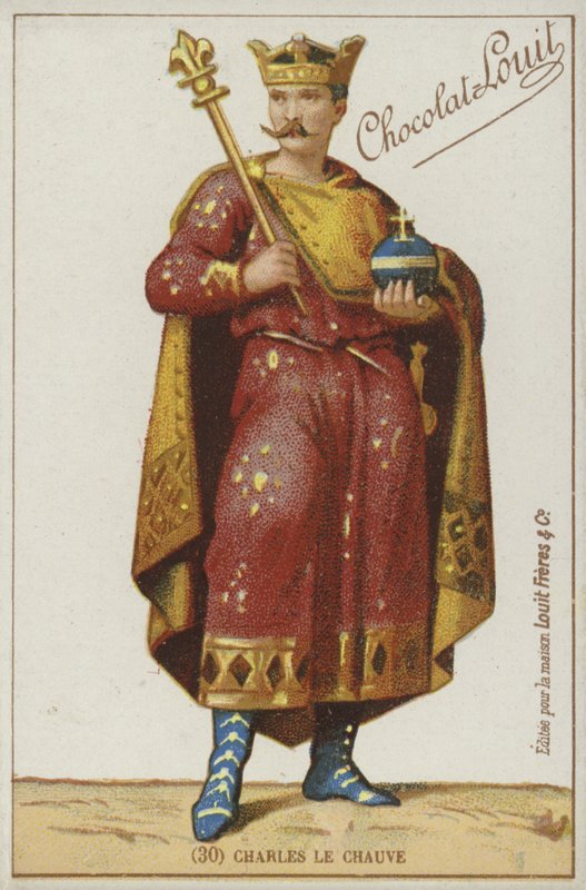 Charles the Bald by French School