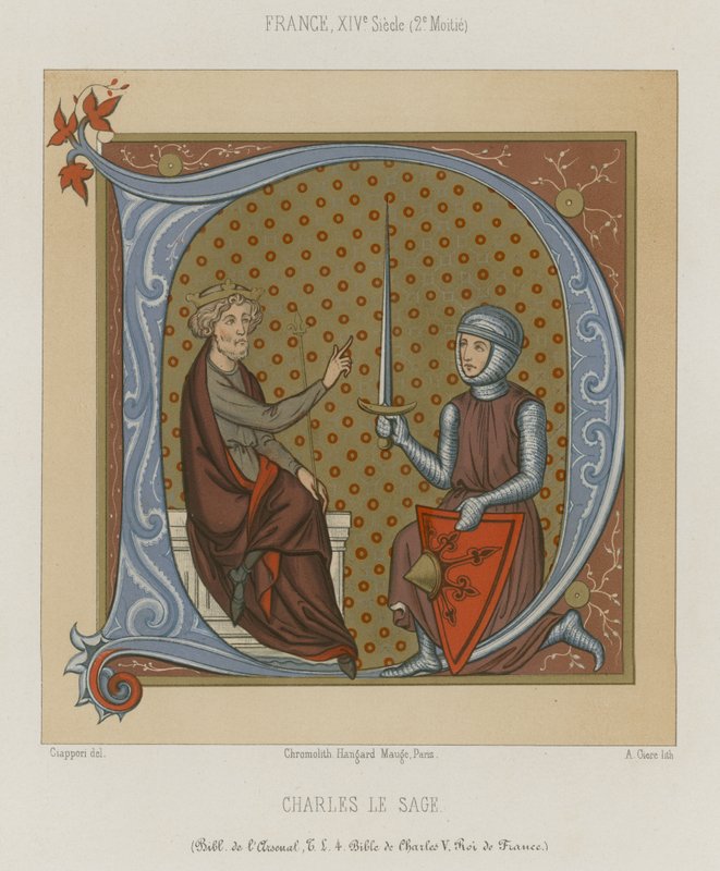 Charles the Wise by French School