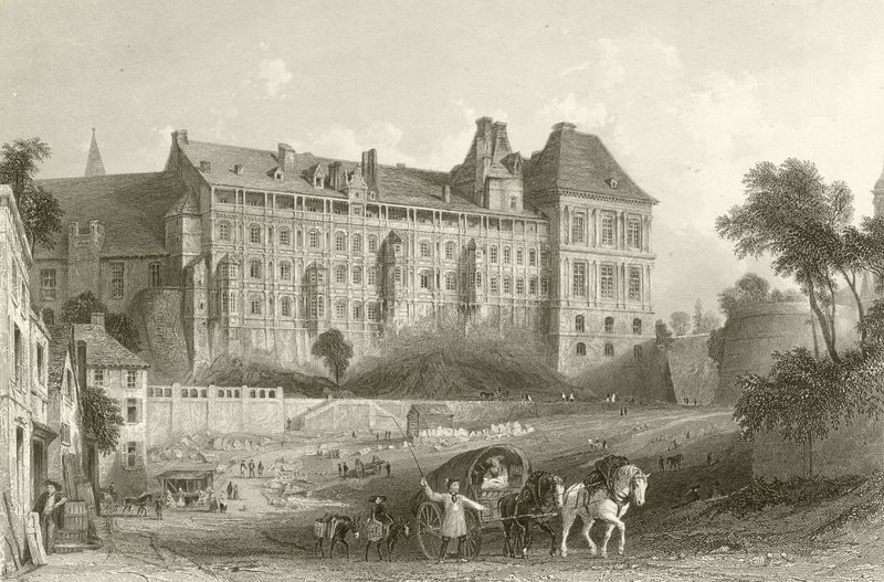 Chateau de Blois by French School