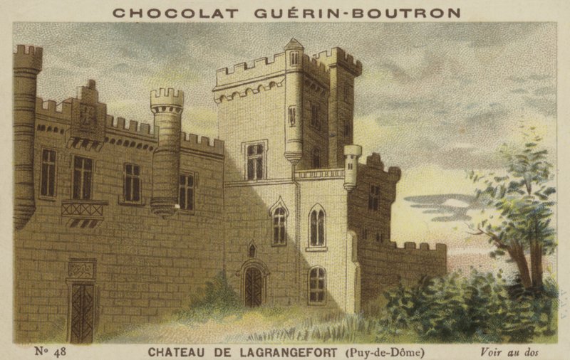 Chateau de Lagrangefort, Puy-de-Dome by French School