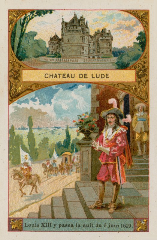 Chateau de Lude, where Louis XIII spent the night of June 1619 by French School