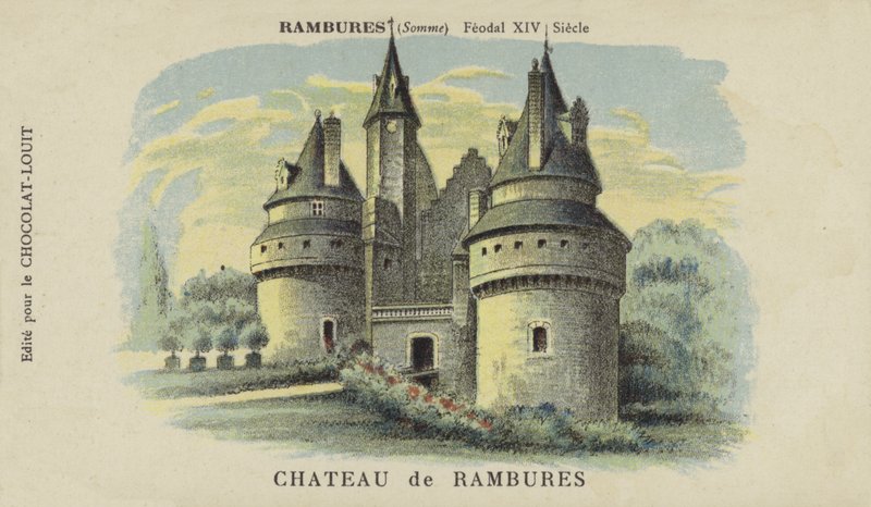 Chateau de Rambures, Rambures, Somme by French School