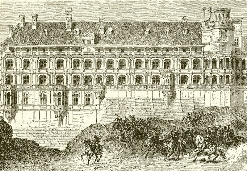 Chateau des Blois by French School