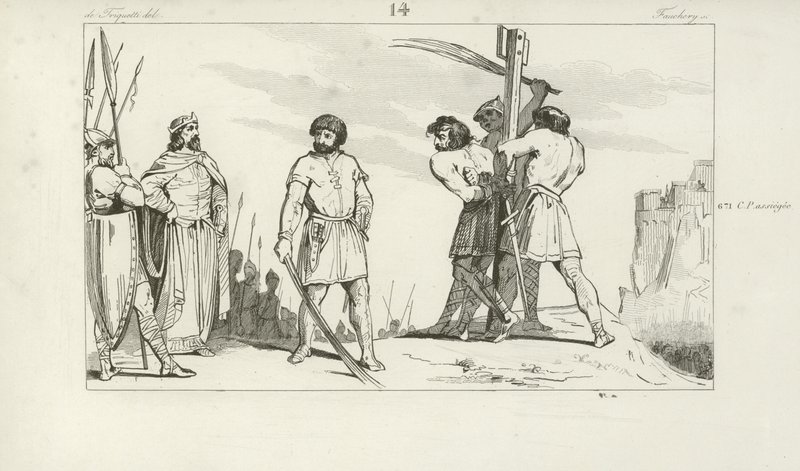Childeric II, King of the Franks by French School