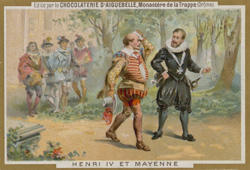 Chocolat dAiguebelle trade card by French School