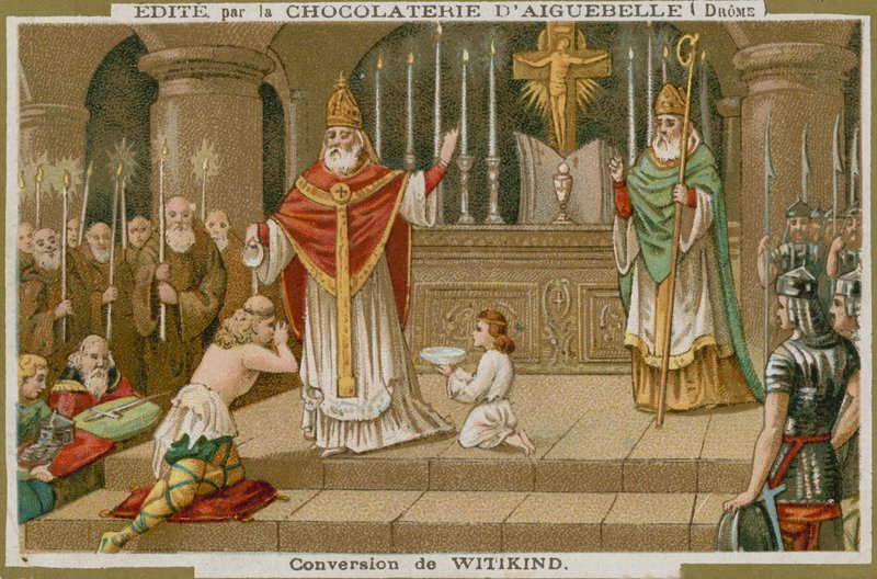 Chocolat dAiguebelle trade card by French School