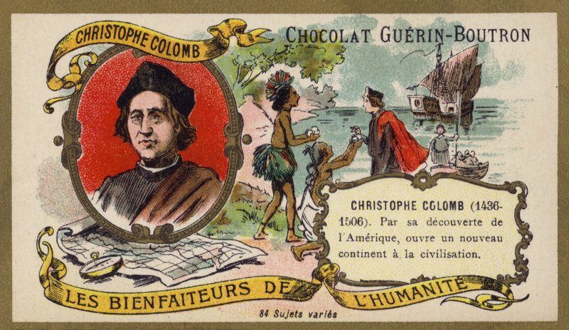 Christopher Columbus, Genoese explorer by French School